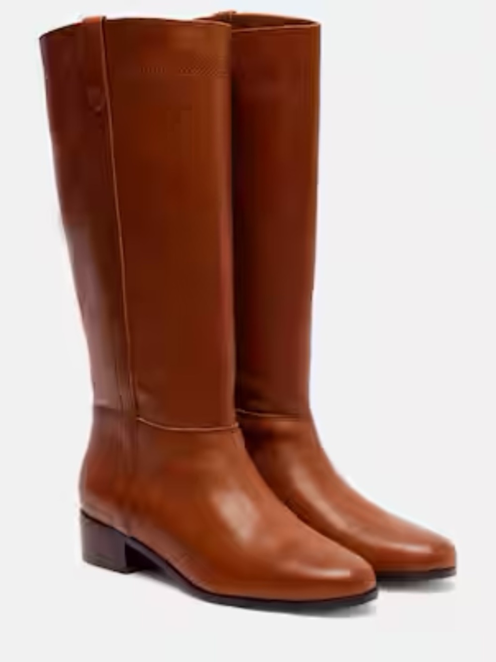 NWOT Veronica Beard Dwyer Knee Riding Boot Tan Size 6.5 Wide Calf